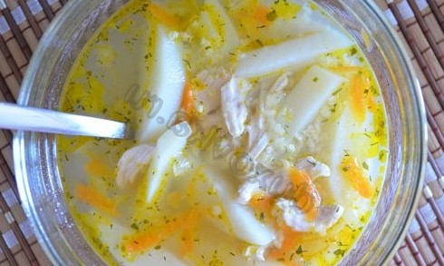 Суп с пшеном и курицей, пошаговый рецепт с фото